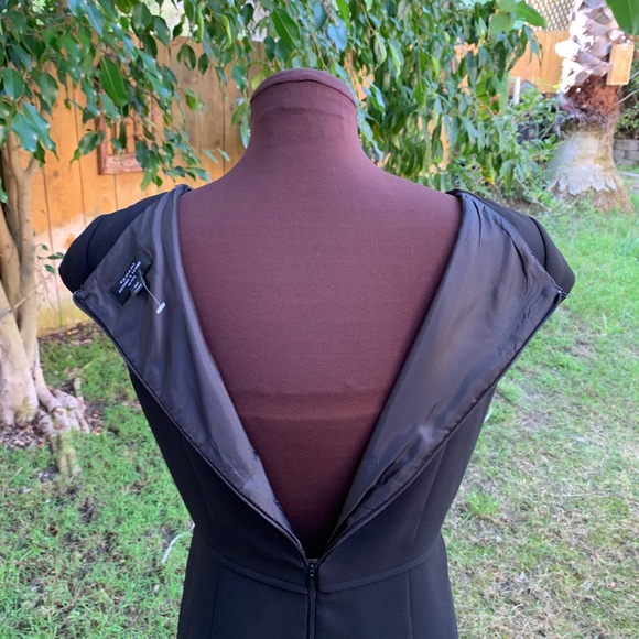 Fabulous Tahari Black Dress with cap sleeves! - Picture 5 of 8